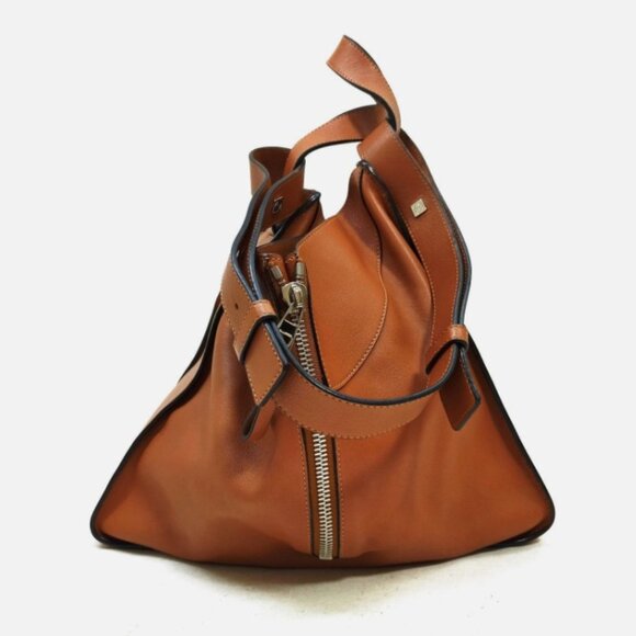 LOEWE Hammock bag in Classic Calfskin Tan - Picture 4 of 16